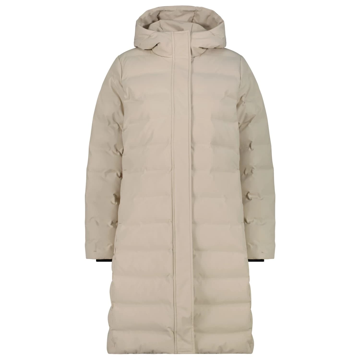 Дамско палто CMP Women's Down Coat Fix Hood Coat - Kaki