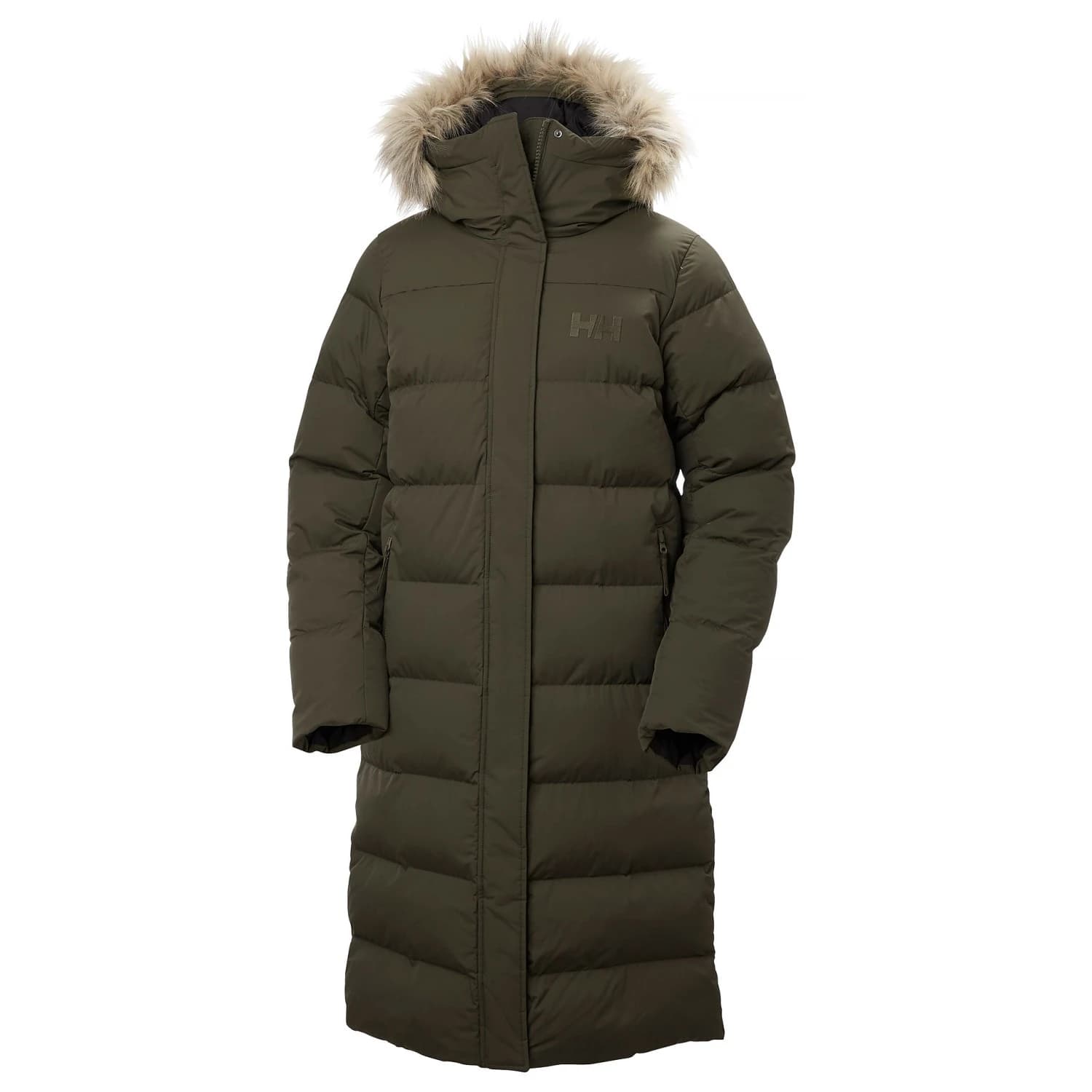 Дамско палто Helly Hansen Women's Aria Long Parka Coat - Utility Green