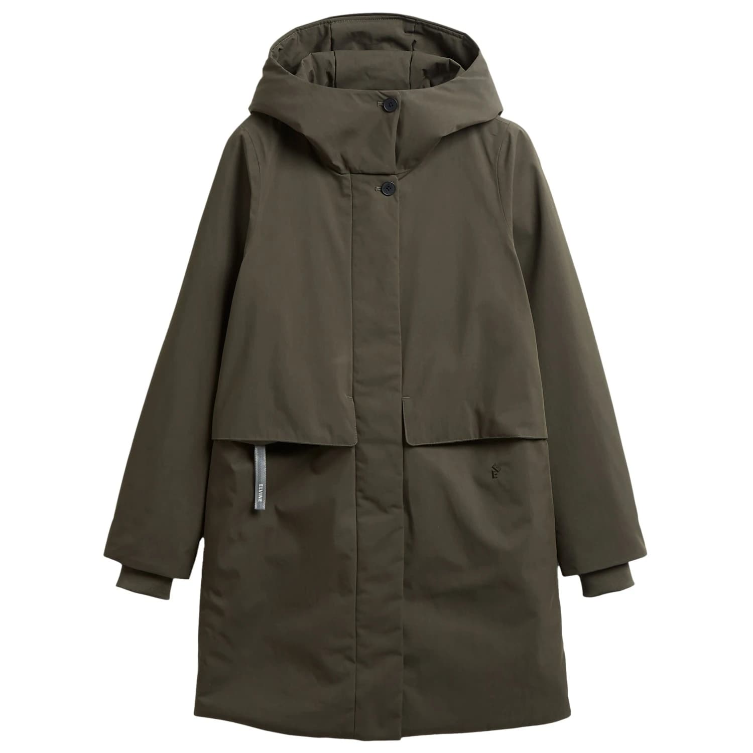 Дамско палто Elvine Women's Avelyne Coat - Deep Olive