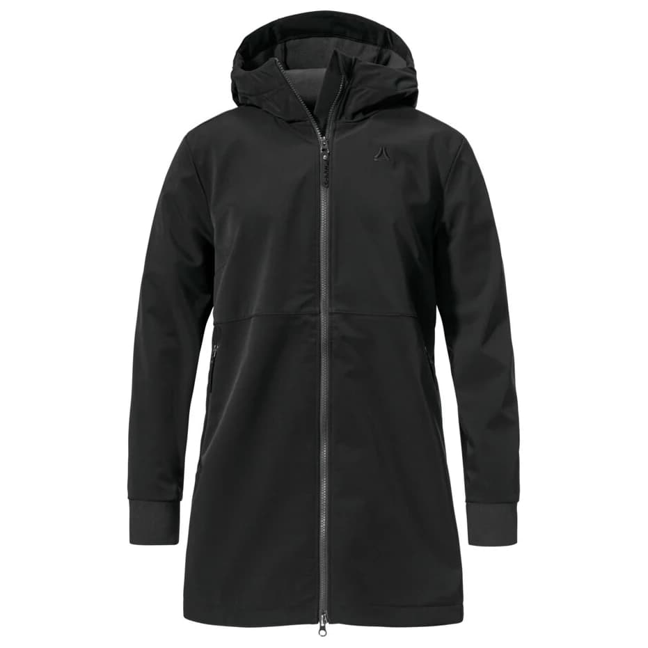 Дамско палто Schöffel Women's Softshell Jacket Suavio Coat - Black