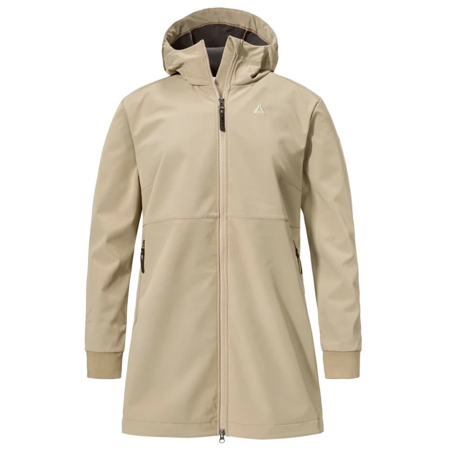 Дамско палто Schöffel Women's Softshell Jacket Suavio Coat - Nutmeg