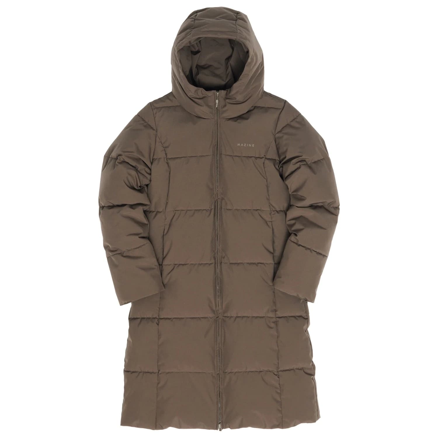 Дамско палто Mazine Women's Basic Puffer Coat - Olive Brown