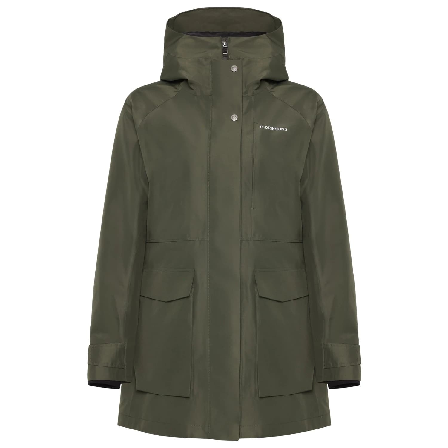 Дамско палто Didriksons Women's Harriet Parka Coat - Deep Green