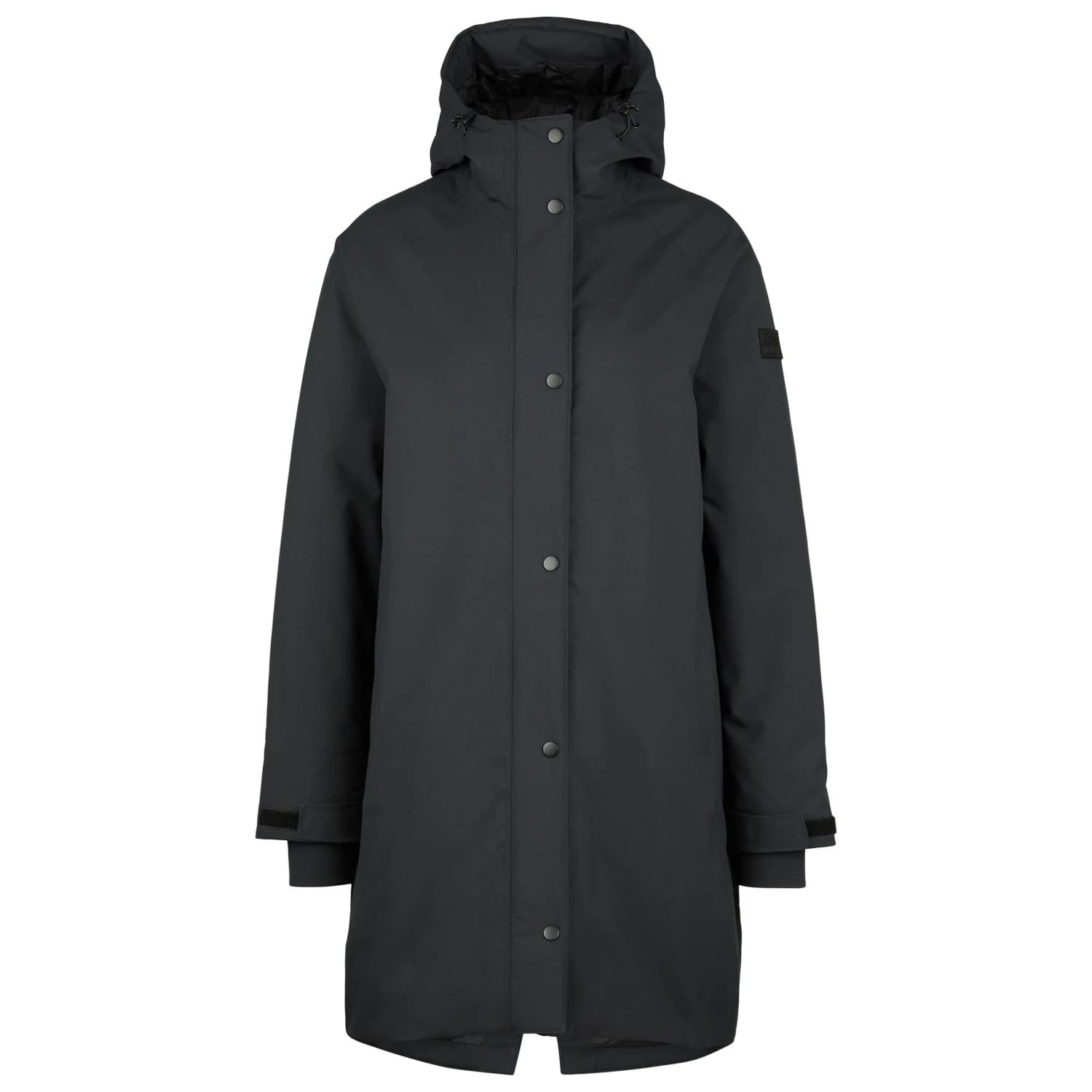 Дамско палто Stoic Women's Mountainwool MMXX UppsalaSt. Oversized Coat - Black