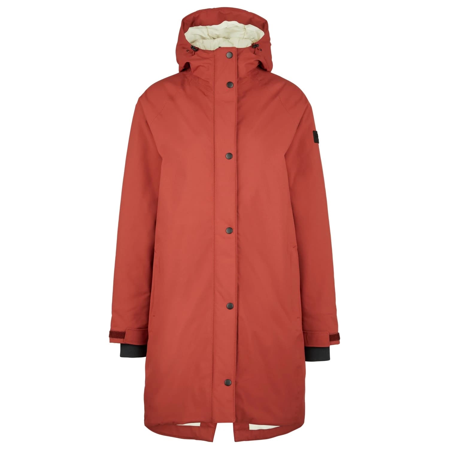 Дамско палто Stoic Women's Mountainwool MMXX UppsalaSt. Oversized Coat - Spiced Red