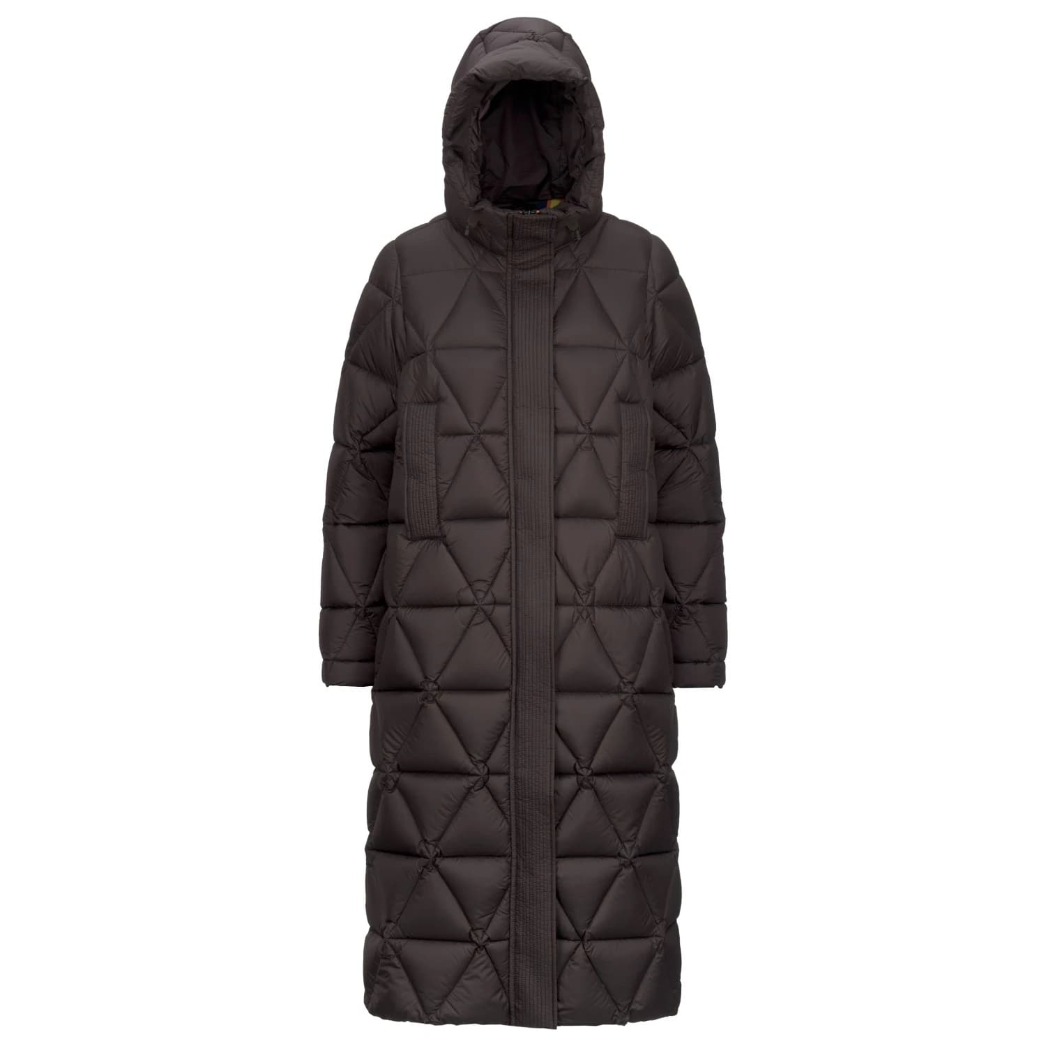 Дамско палто K-Way Women's Ruenne Thermo Microfiber Coat - Black Olive Combo