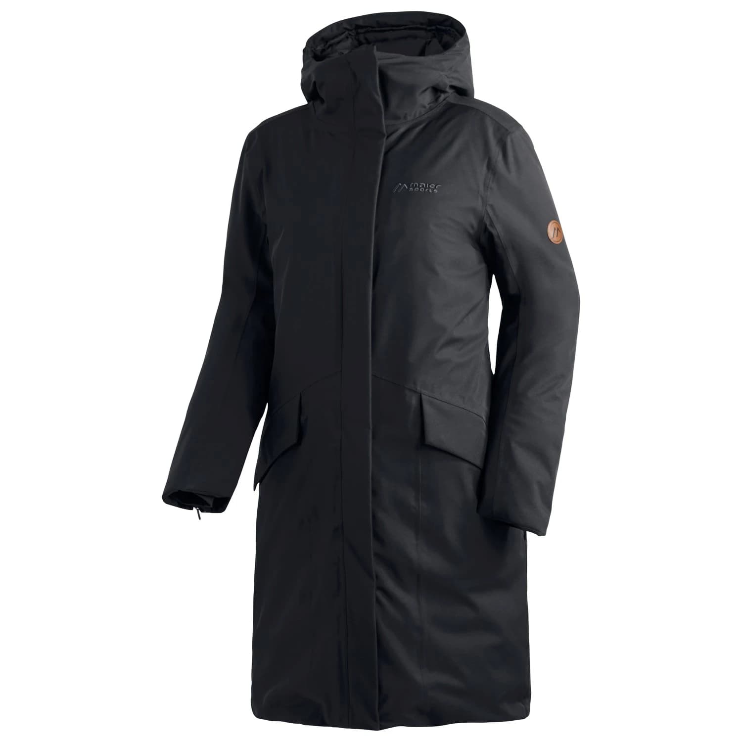 Дамско палто Maier sports Women's Alberte 2.0 Coat - Black