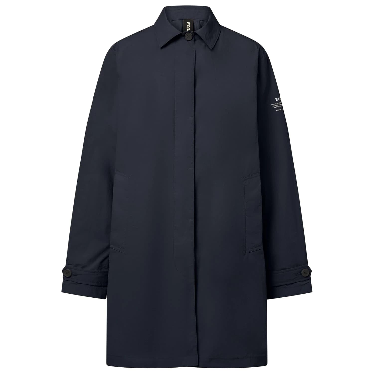 Дамско палто Ecoalf Women's Verne Jacket Coat - Dark Navy