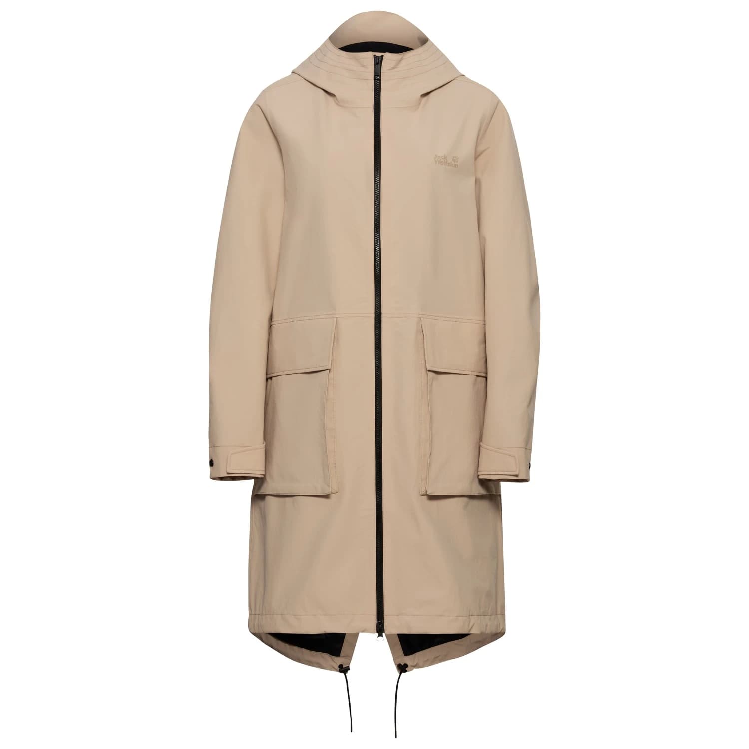Дамско палто Jack Wolfskin Women's Nabur 2L Coat - Oat