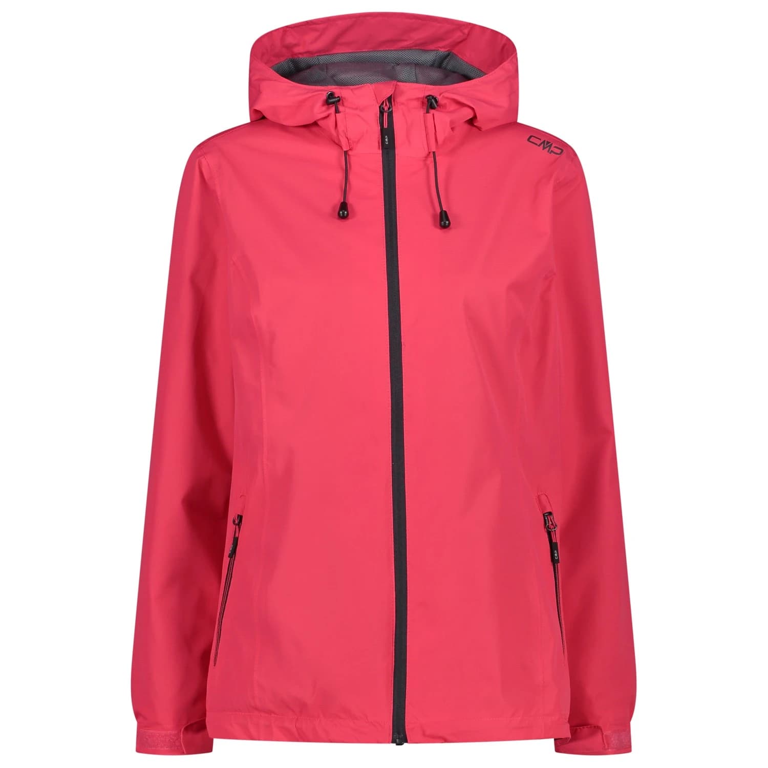 Дамско водоустойчиво яке Cmp Women's Jacket Fix Hood with Pack Pocket Waterproof jacket - Fragola