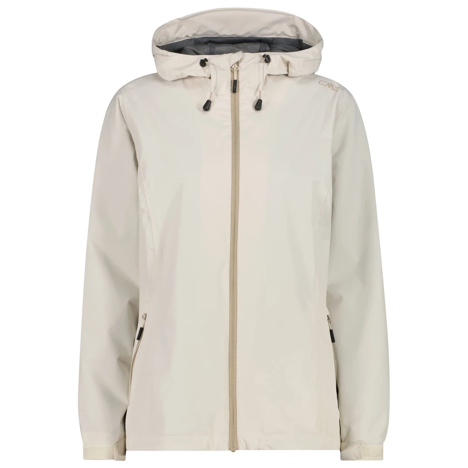 Дамско водоустойчиво яке CMP Women's Jacket Fix Hood with Pack Pocket Waterproof jacket - Vaniglia