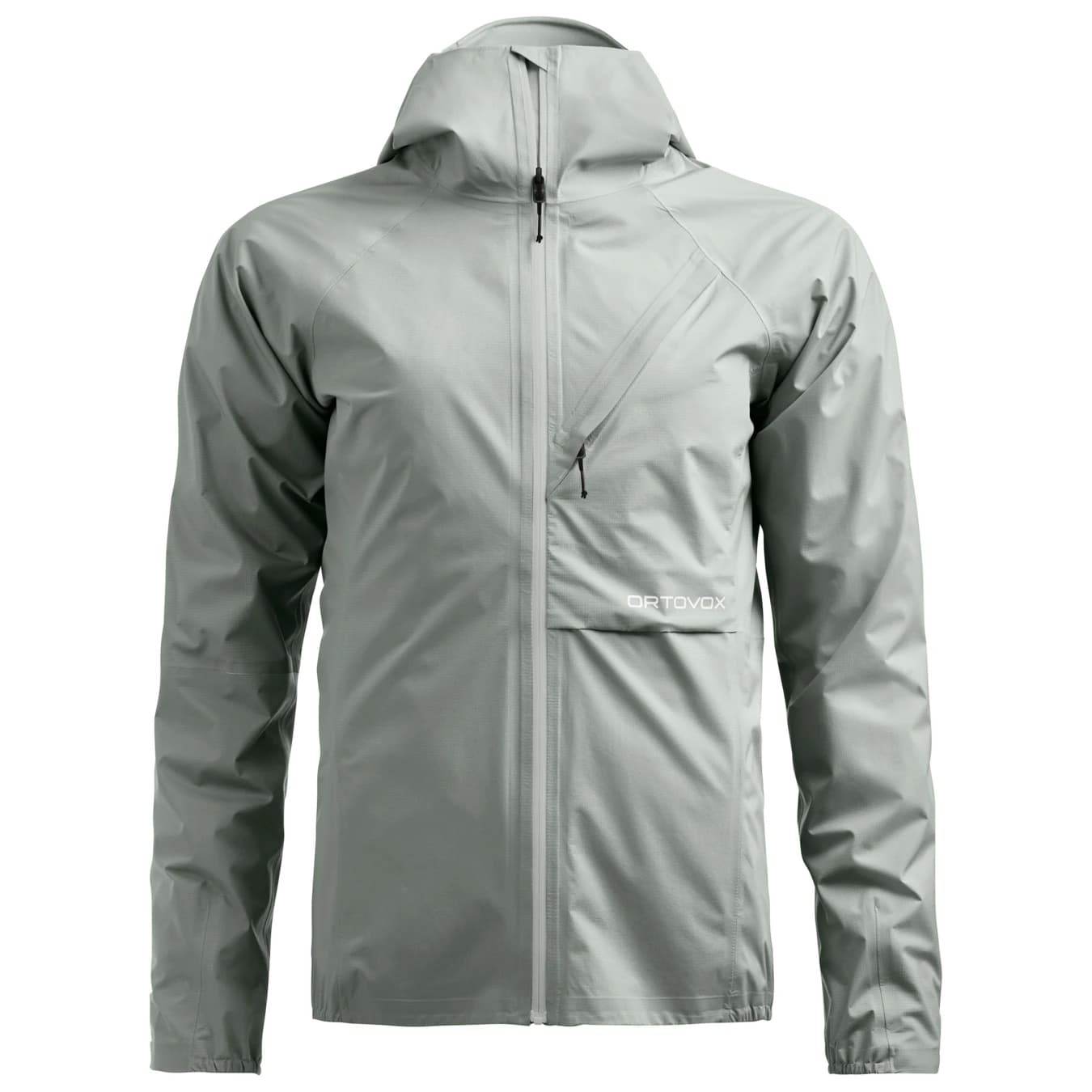 Дамско водоустойчиво яке Ortovox Women's Trace 2.5L Jacket Waterproof jacket - Green Sage