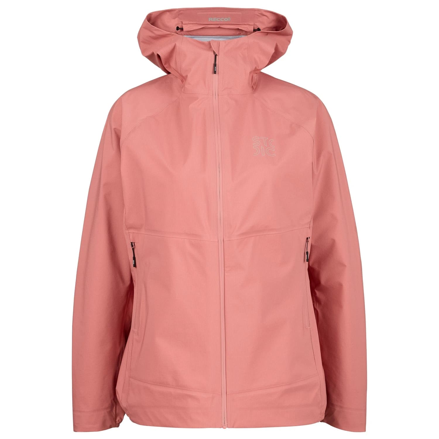 Дамско водоустойчиво яке Stoic Women's KalmarSt. 3L Rain Jacket II Waterproof jacket - Faded Rose