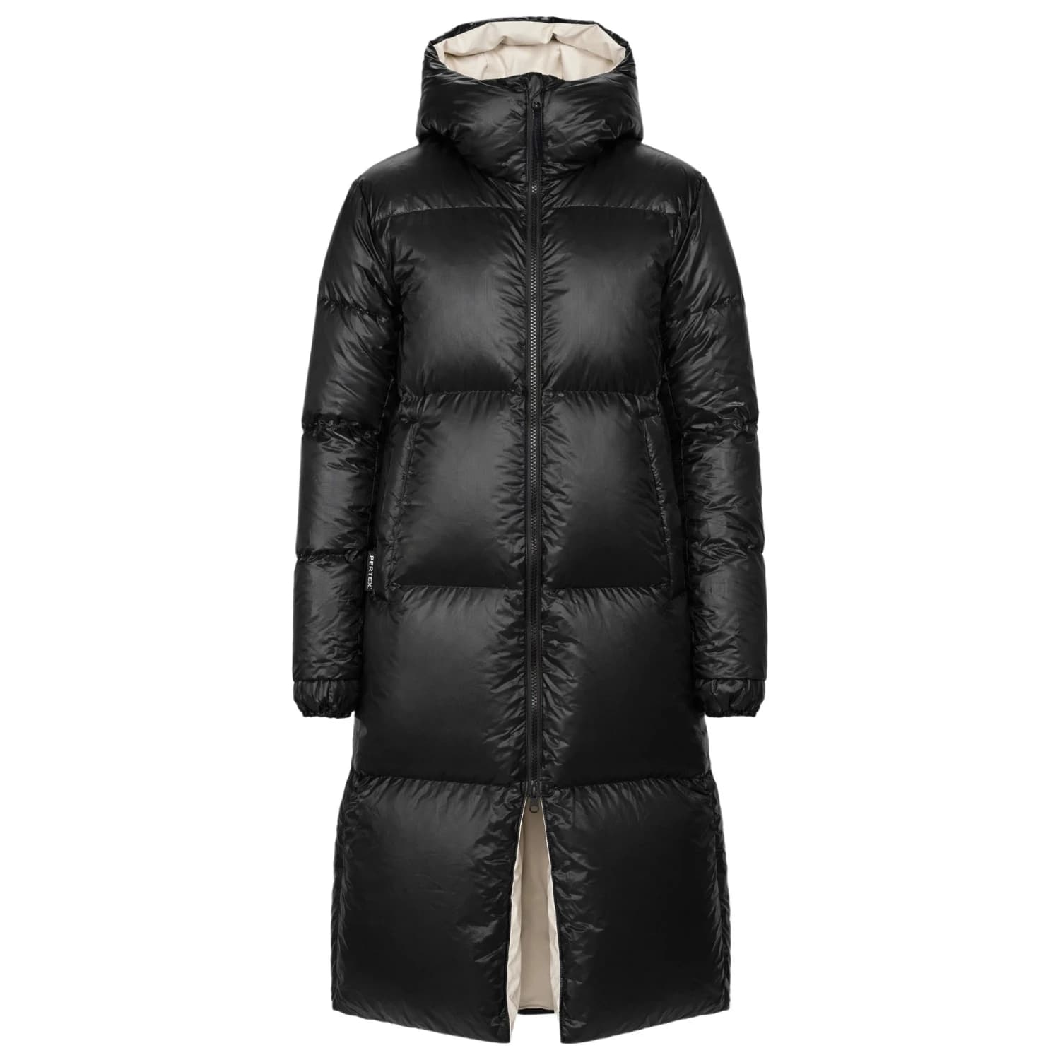 Палто The Mountain Studio Women's Pertex Reversible Tecno Down Coat - Black Onyx / Castle Wall