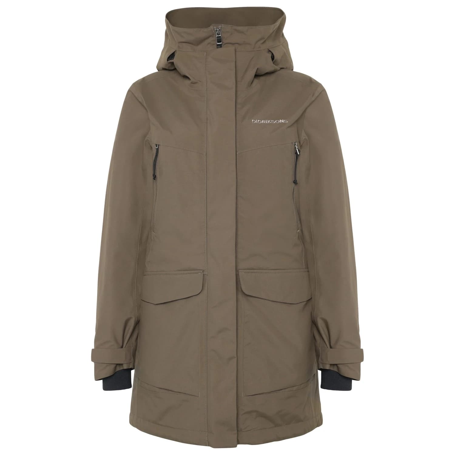 Палто Didriksons Women's Felia Parka Coat - Mocha Brown