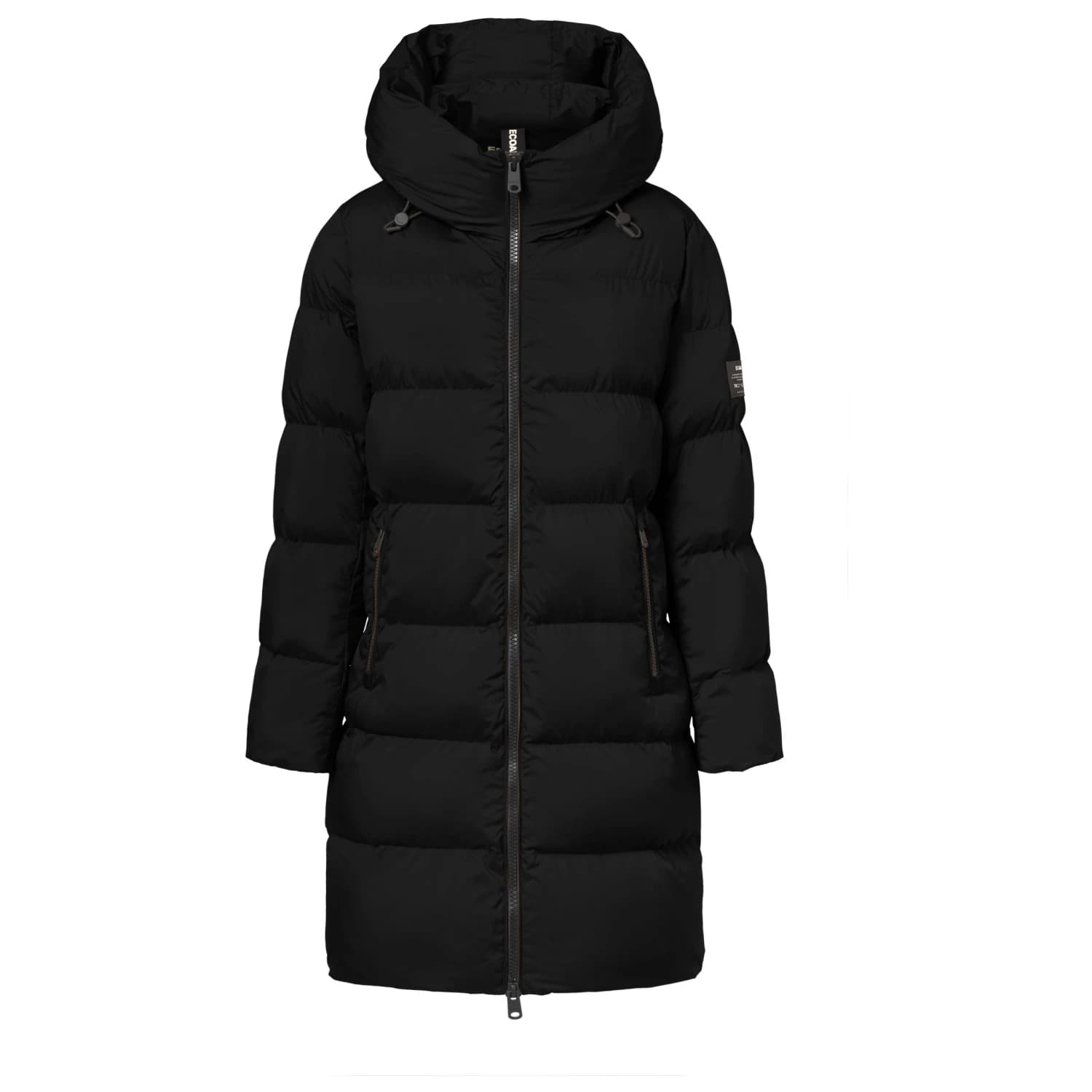 Палто Ecoalf Women's Manlie Jacket Coat - Black
