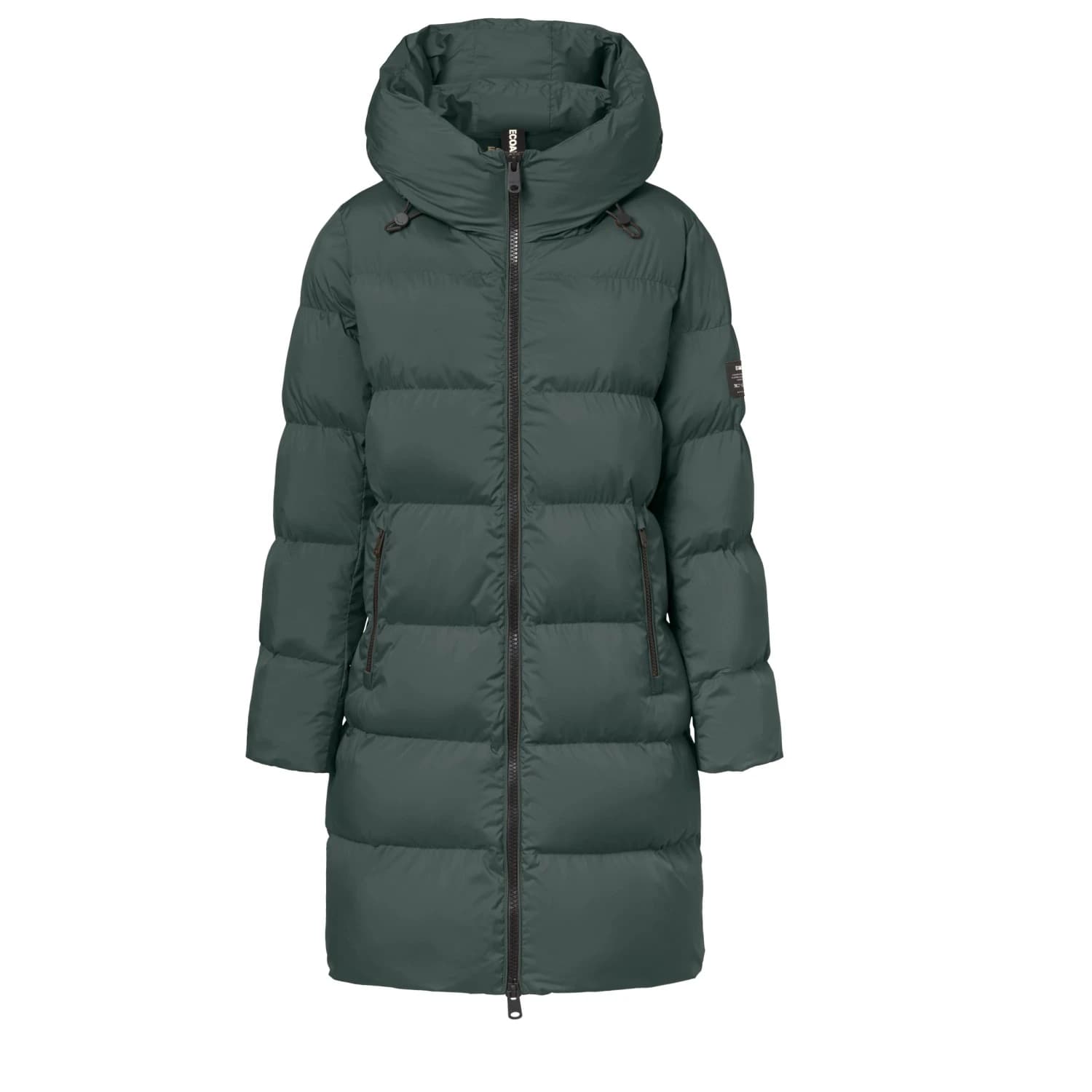 Палто Ecoalf Women's Manlie Jacket Coat - Dark Khaki