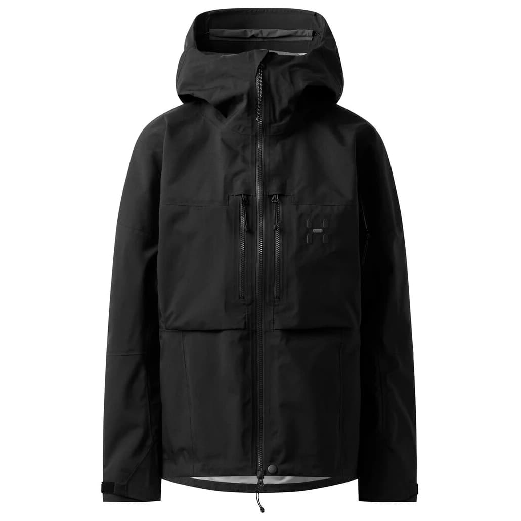 Дамско водоустойчиво яке Haglöfs Women's Spitz GTX Pro II Jacket Waterproof jacket - True Black