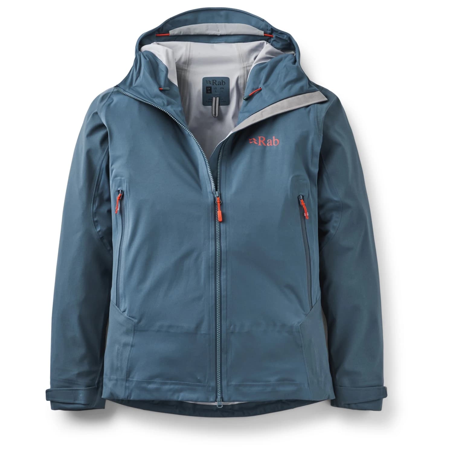 Дамско водоустойчиво яке Rab Women's Kinetic Alpine 2.0 Jacket Waterproof jacket - Orion Blue