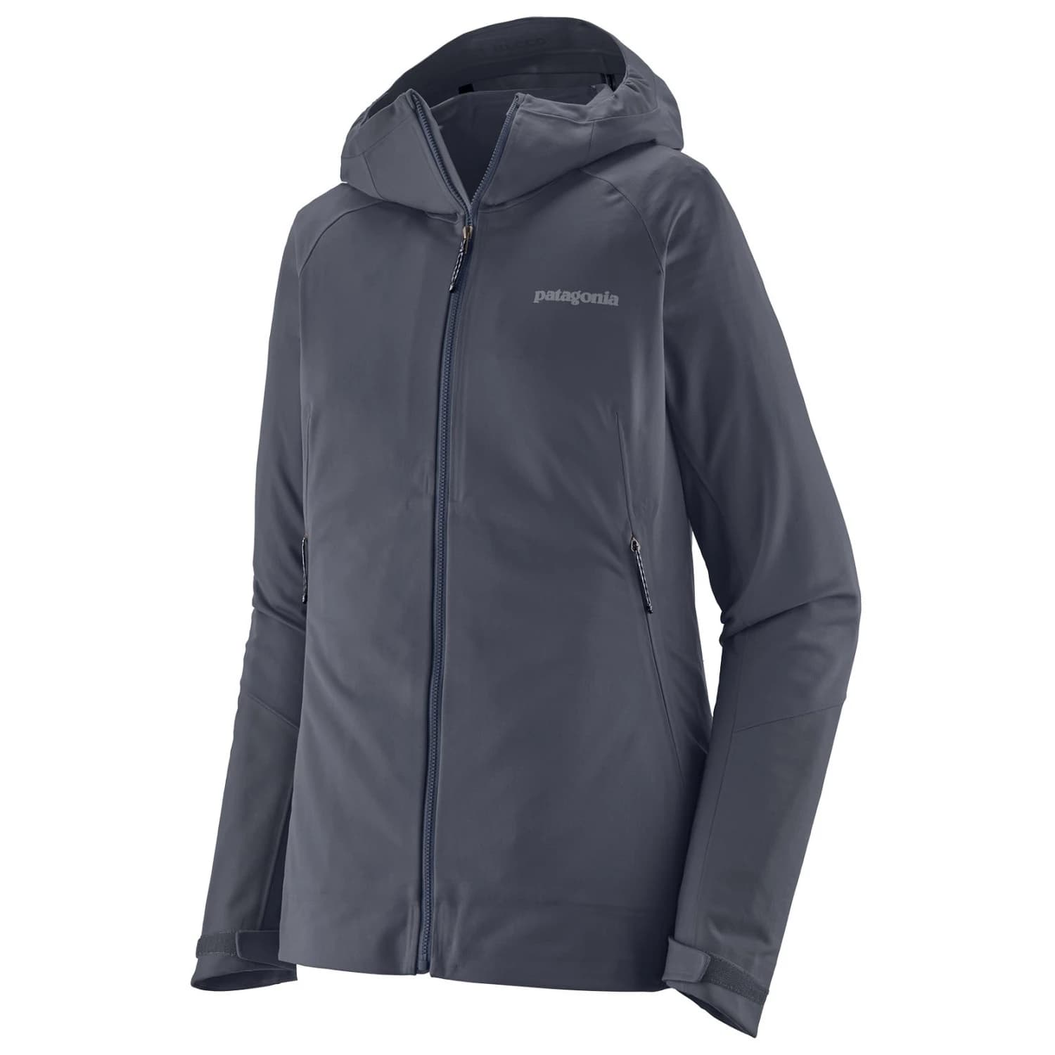 Дамско софтшел яке Patagonia Women's Upstride Jacket Softshell jacket - Smolder Blue