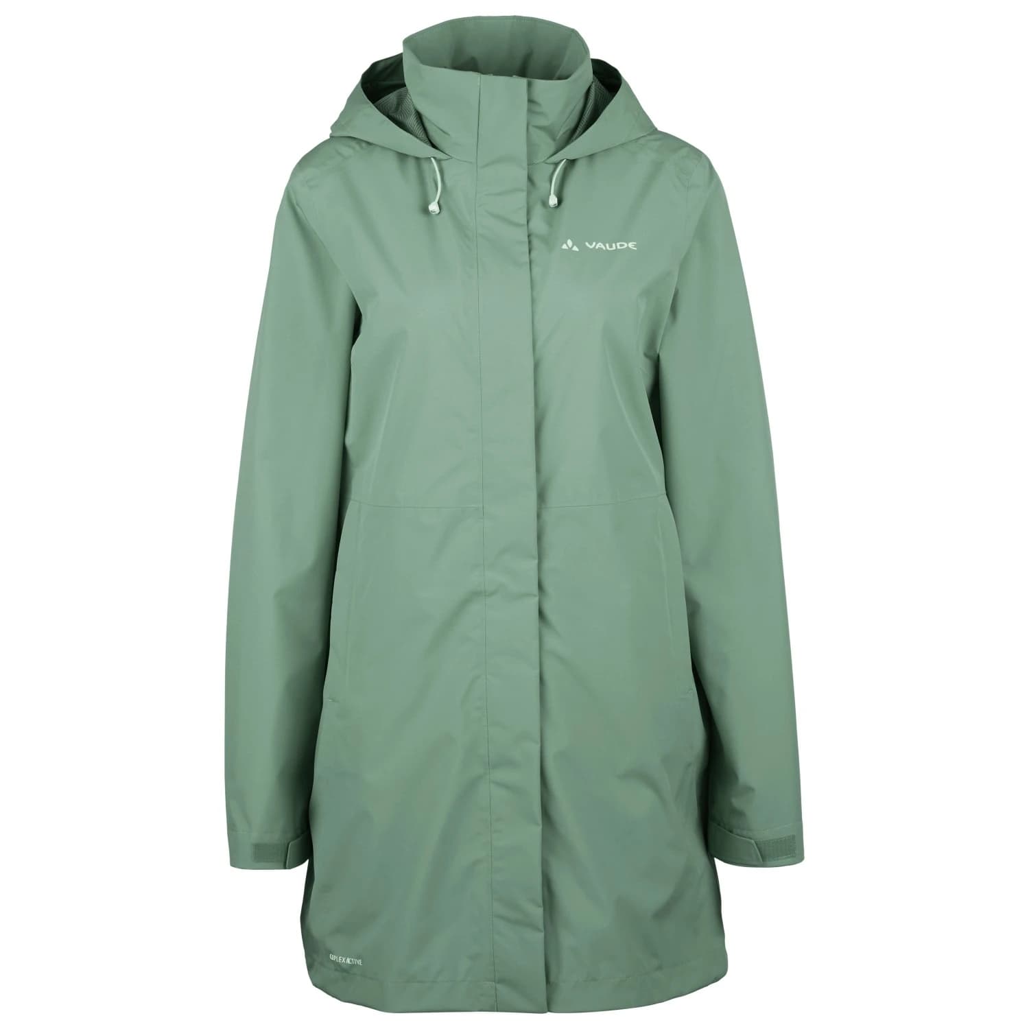 Дамско палто Vaude Women's Itri 2,5 Layer Coat Raincoat - Agave