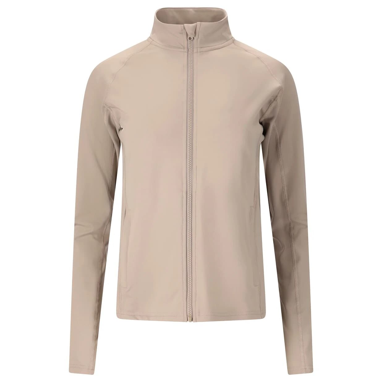 Дамско яке за тренировка ATHLECIA Women's Krosa Full Zip Training jacket - Light Heather