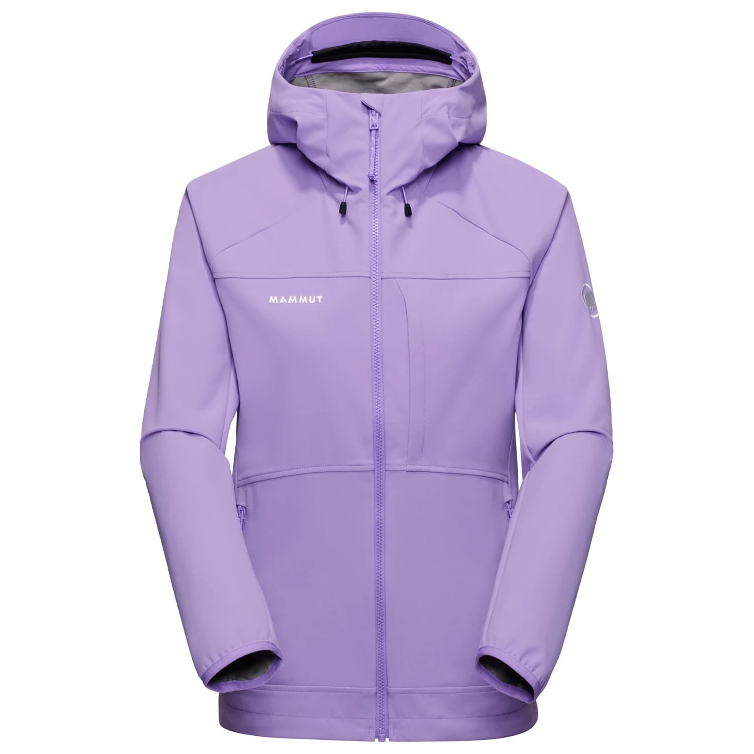 Дамско софтшел яке Mammut Women's Ultimate Comfort Softshell Hooded Jacket Softshell jacket - Lavandin