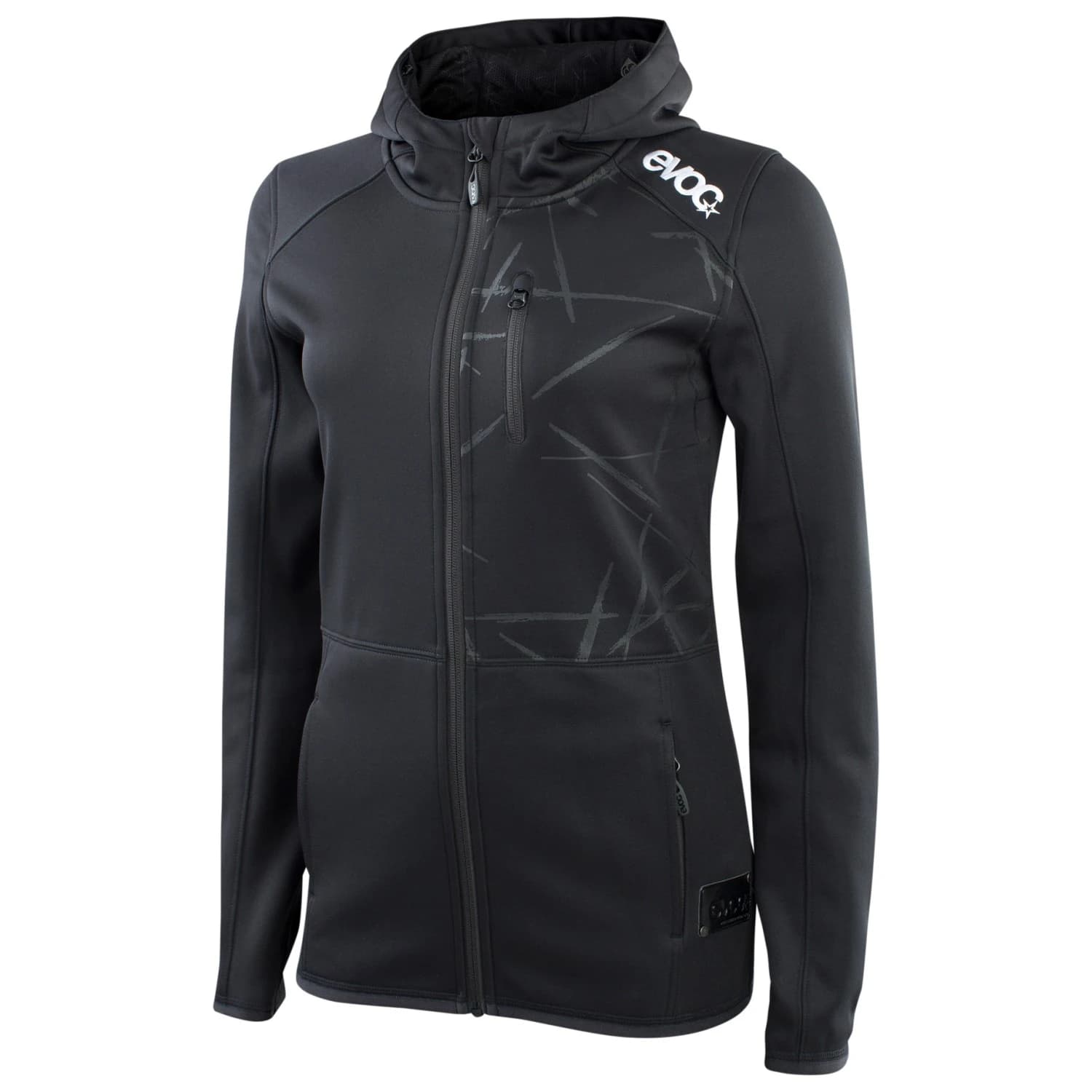 Дамско яке за тренировка Evoc Women's Hoody Jacket Zip-up hoodie - Black