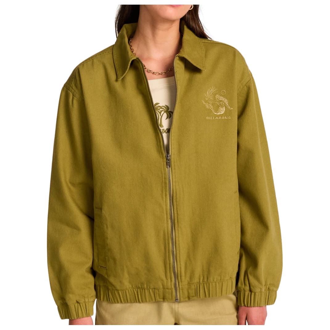 Дамско ежедневно яке Billabong Women's Chill Time Jacket Casual jacket - Cedar Green