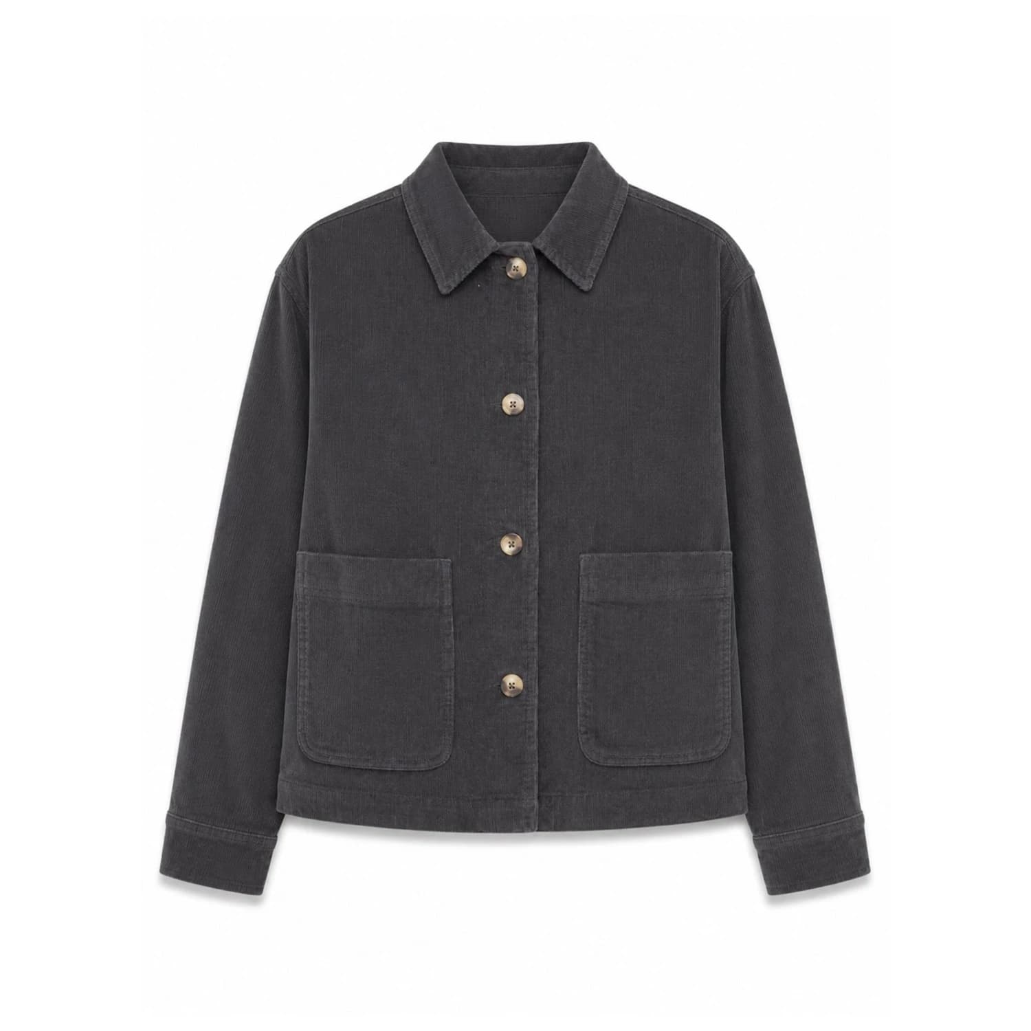 Ежедневно яке Mazine Women's Corduroy Shacket Casual jacket - Anthra