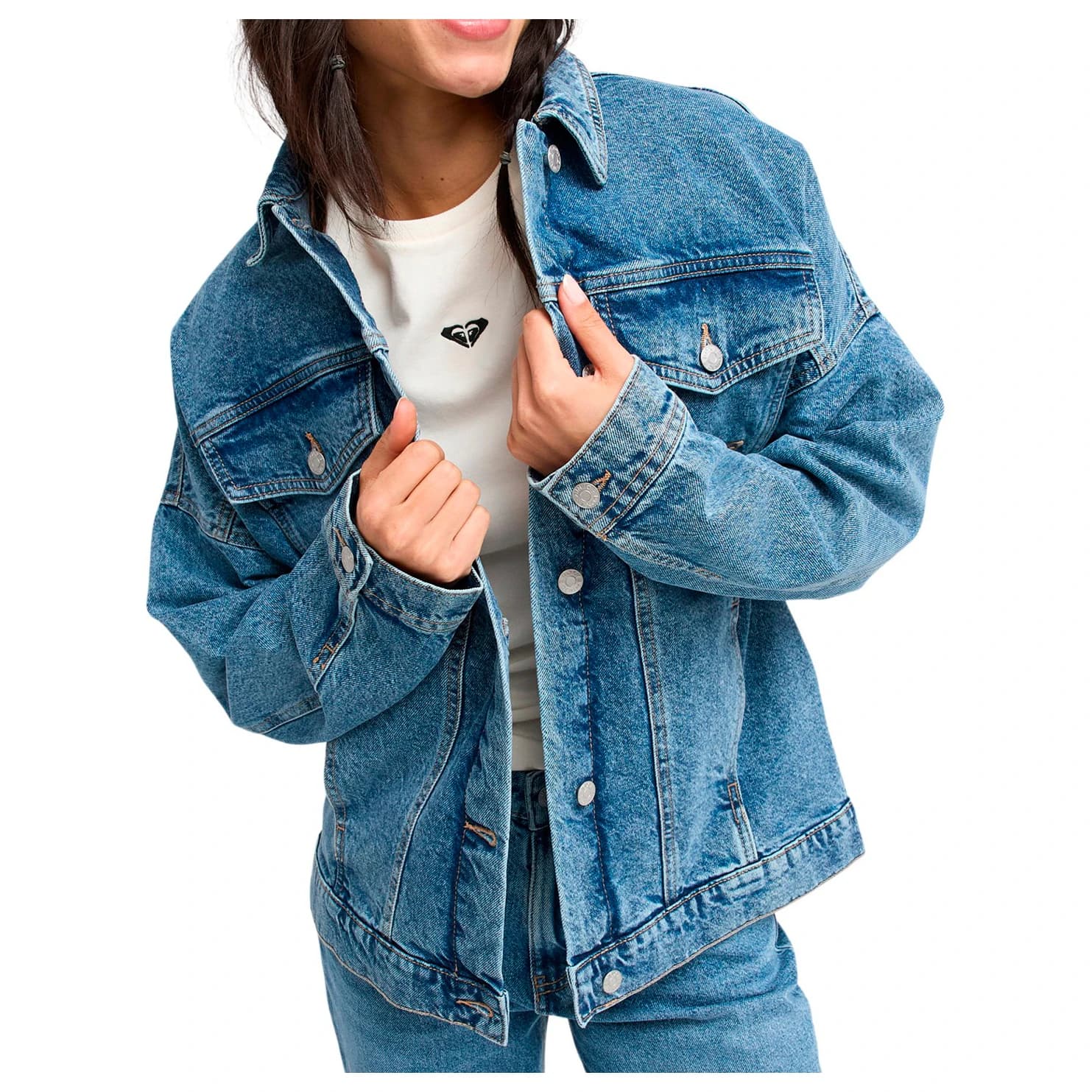 Дамско ежедневно яке Roxy Women's Salty Horizon Casual jacket - Surf Wash Vintage