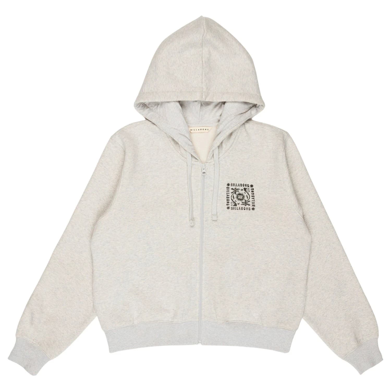 Дамско яке за тренировка Billabong Women's Always Looking Zip Hood Training jacket - Grey Heather