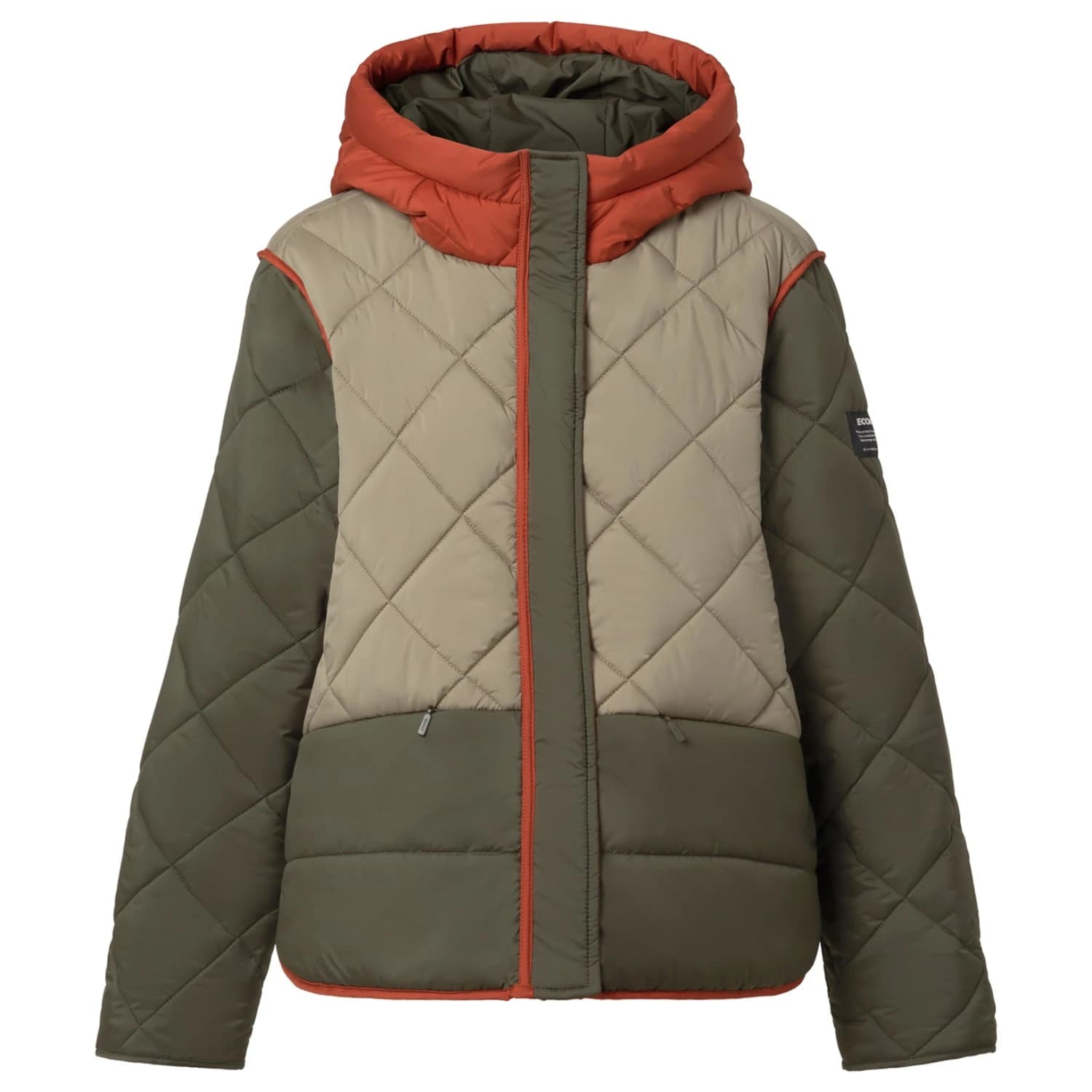 Ежедневно яке Ecoalf Women's Verin Multi Jacket Casual jacket - Nut