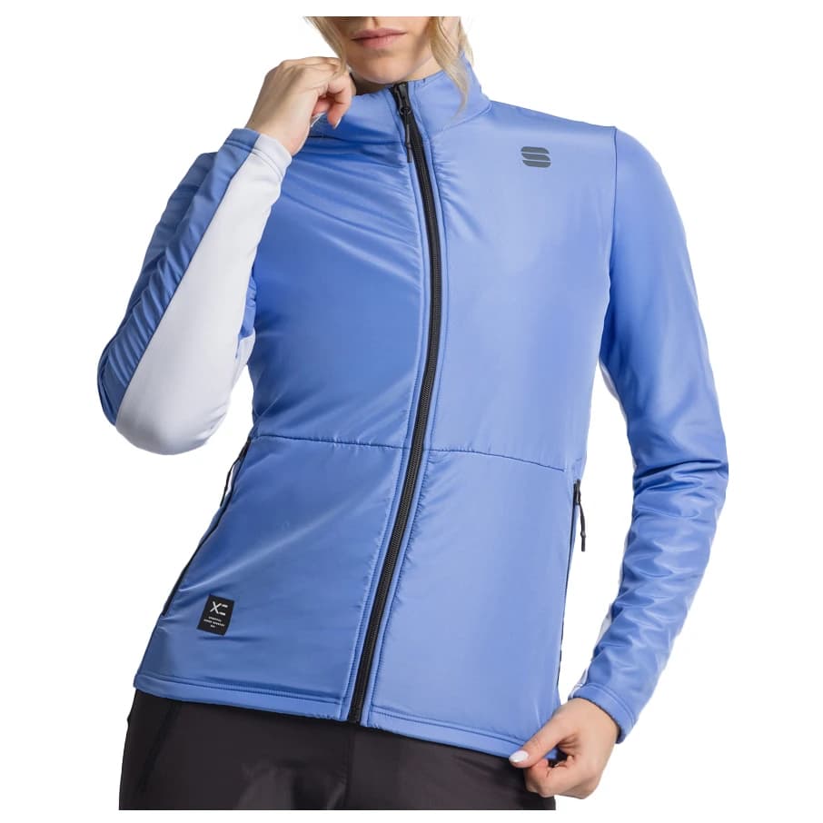 Яке за ски бягане Sportful Women's Offset Jacket Cross-country ski jacket - Frozen Ocean / Lunar Grey