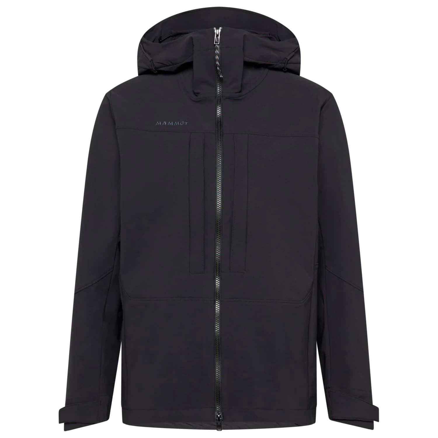 Дамско софтшел яке Mammut Women's Skintrack SO Hooded Jacket Softshell jacket - Black