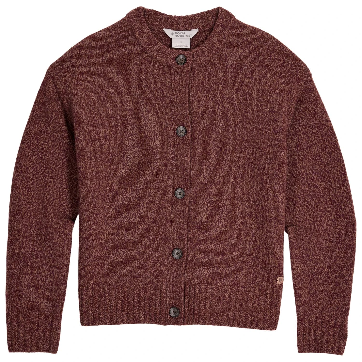 Ежедневно яке Royal Robbins Women's Rockcraft Cardigan Merino jacket - Loganberry Htr