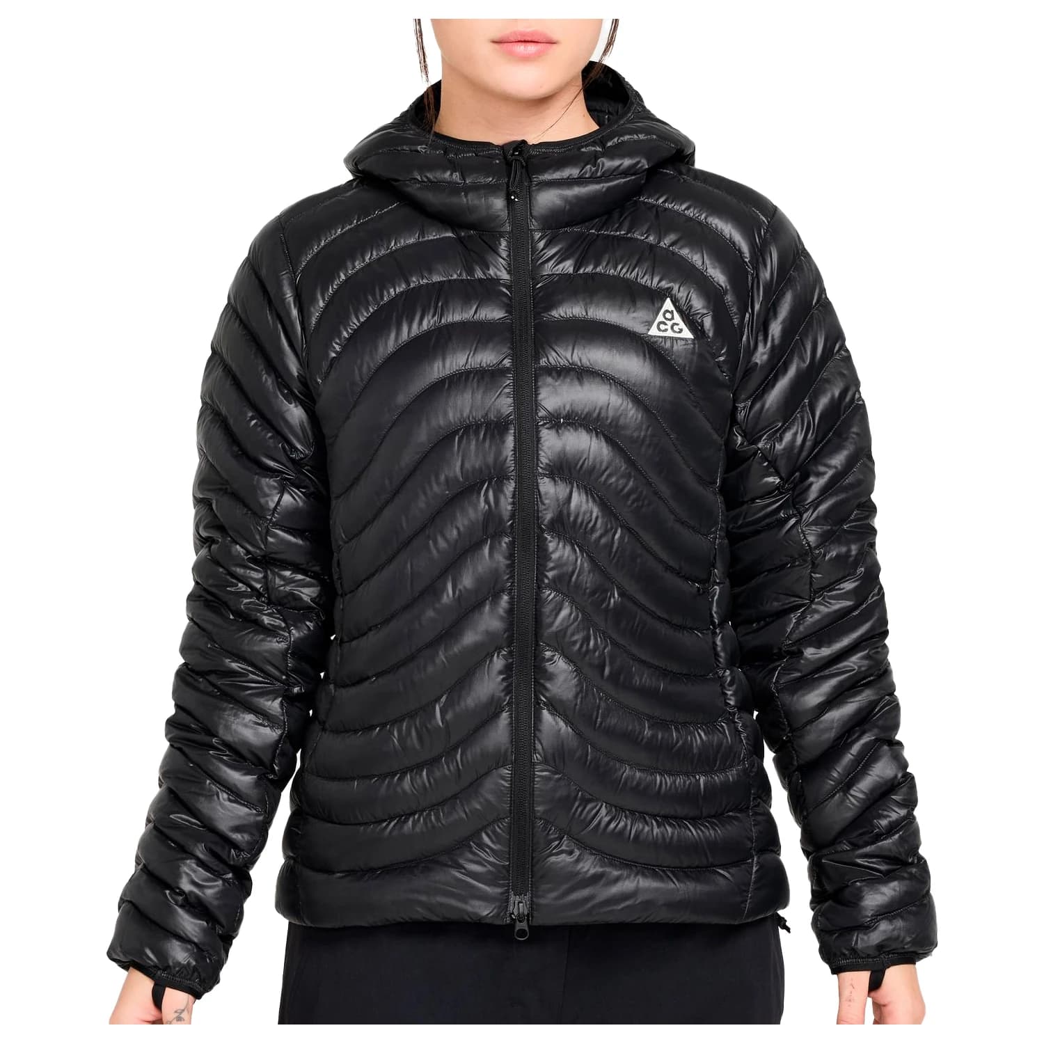 Ежедневно яке Nike Women's ACG Therma Fit ADV Lava Flow UL Jacket Down jacket - Black / Black / Black / Summit White