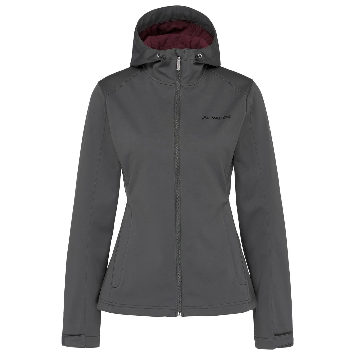 Софтшел яке Vaude Women's Nembio Softshell Jacket - Graphite