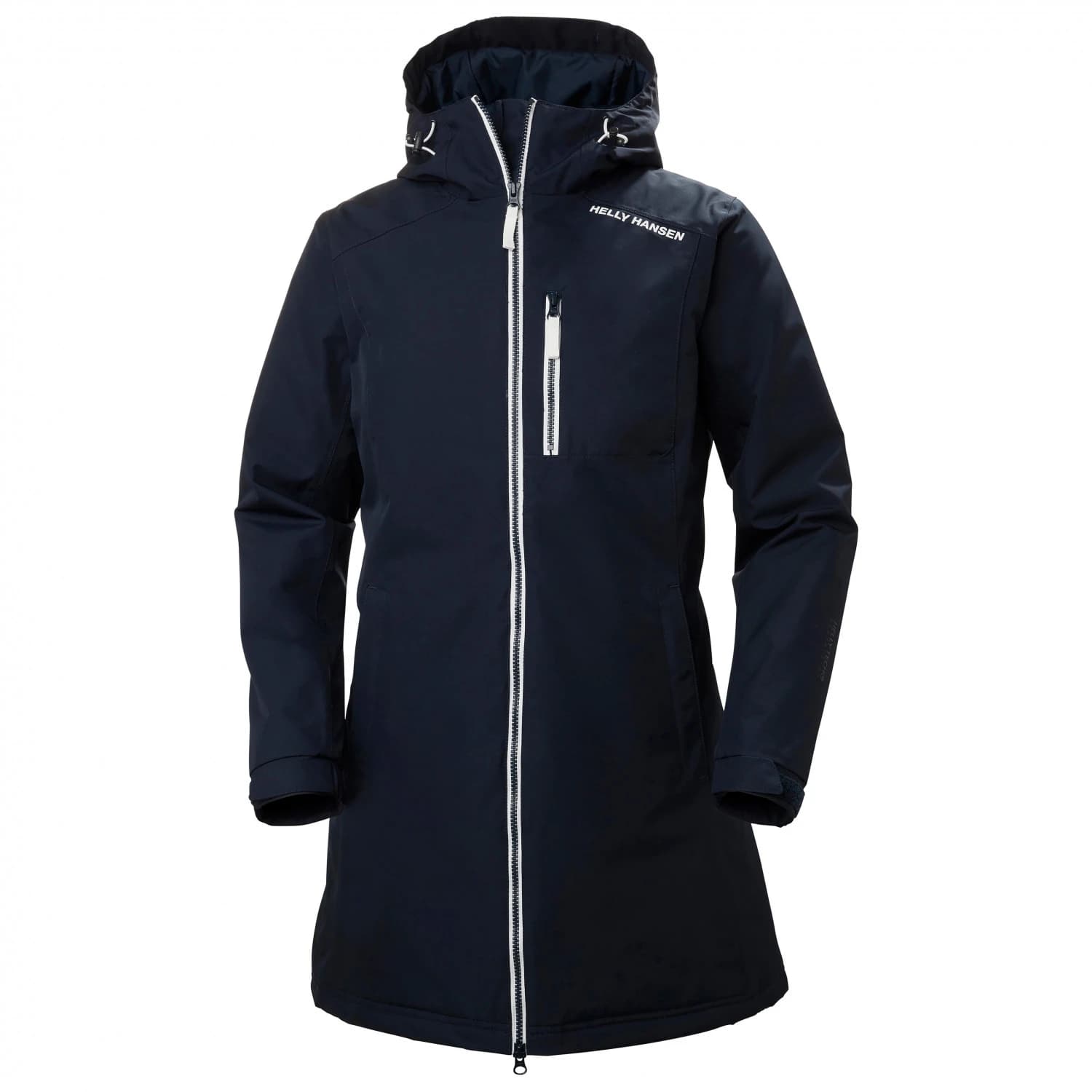 Дамско зимно яке Helly Hansen Women's Long Belfast Winter Jacket - Navy