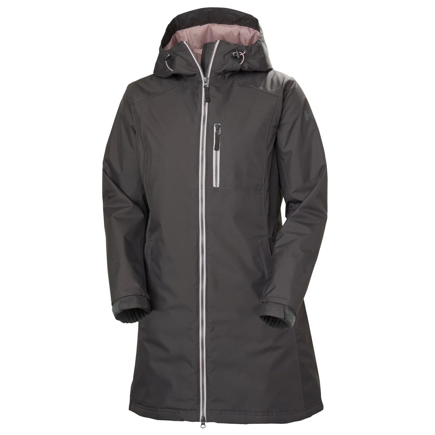 Зимно яке Helly Hansen Women's Long Belfast Winter Jacket - Thunder Grey