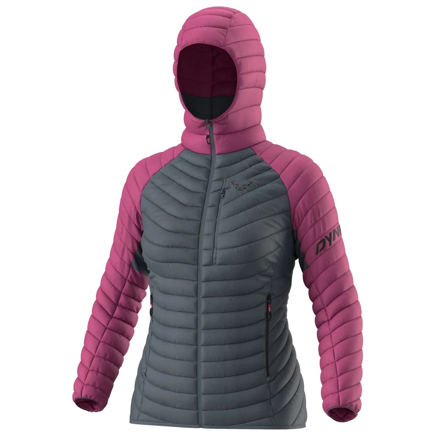 Пухено яке Dynafit Women's Radical Down Hood Jacket Down jacket - Magenta / 0720