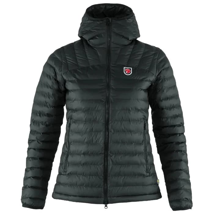 Дамско синтетично яке Fjällräven Women's Expedition Lätt Hoodie Synthetic jacket - Black