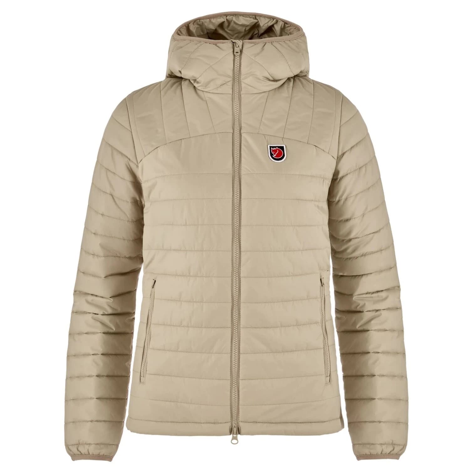 Дамско синтетично яке Fjällräven Women's Expedition Lätt Hoodie Synthetic jacket - Fossil