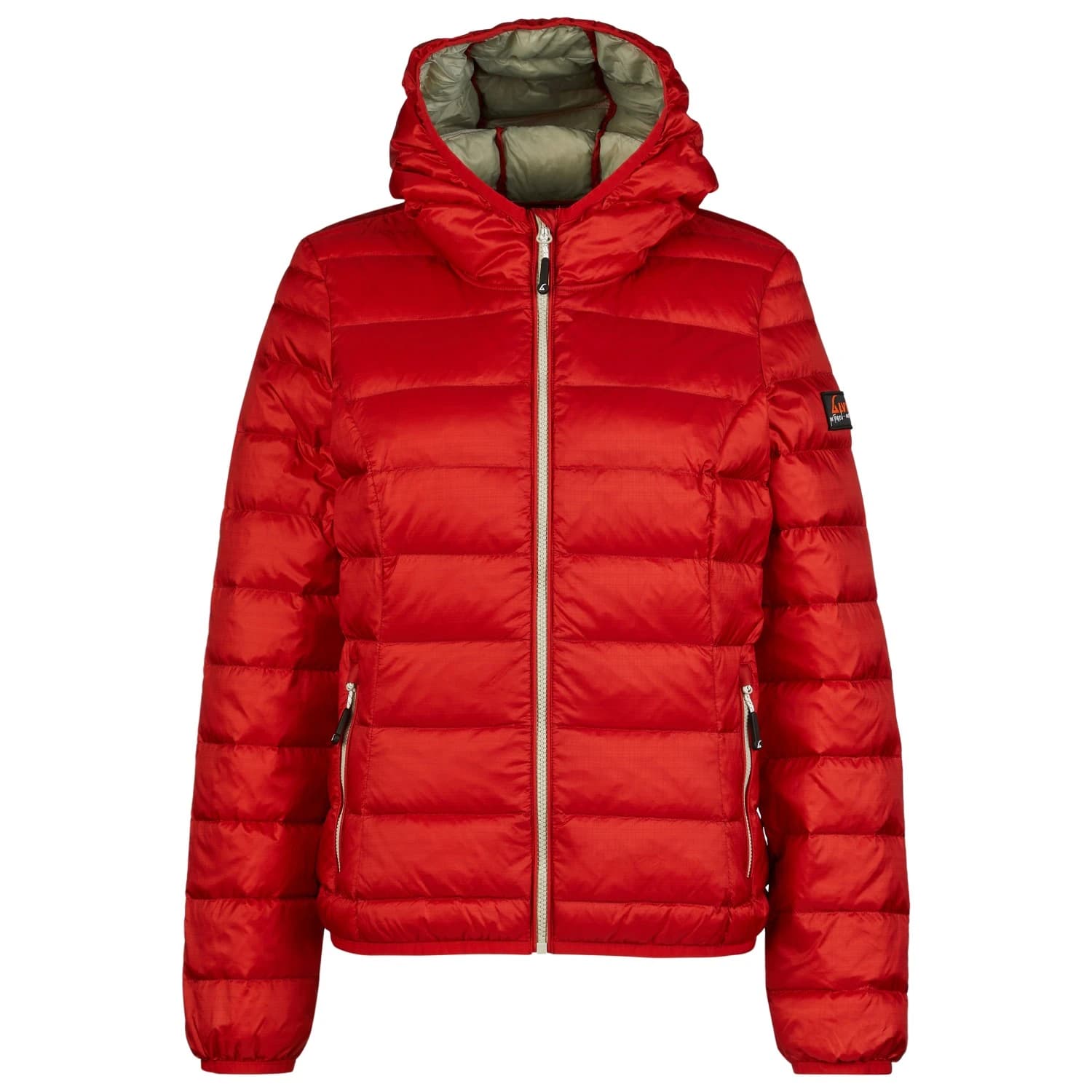 Дамско пухено яке Alvivo Women's Belfast Down jacket - Bordeaux / Grey