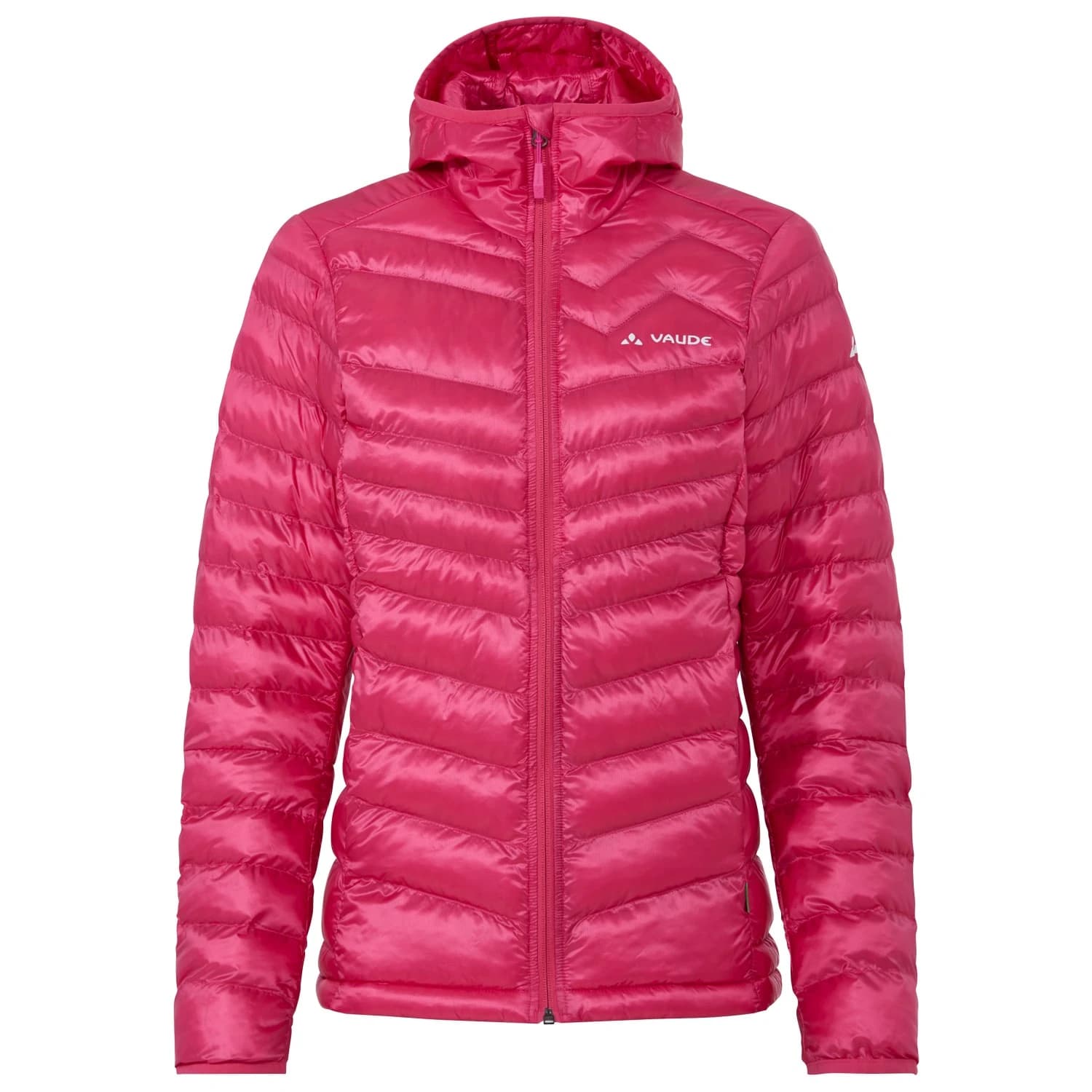 Дамско синтетично яке Vaude Women's Batura Hooded Insulation Jacket Synthetic jacket - Hibiscus Pink