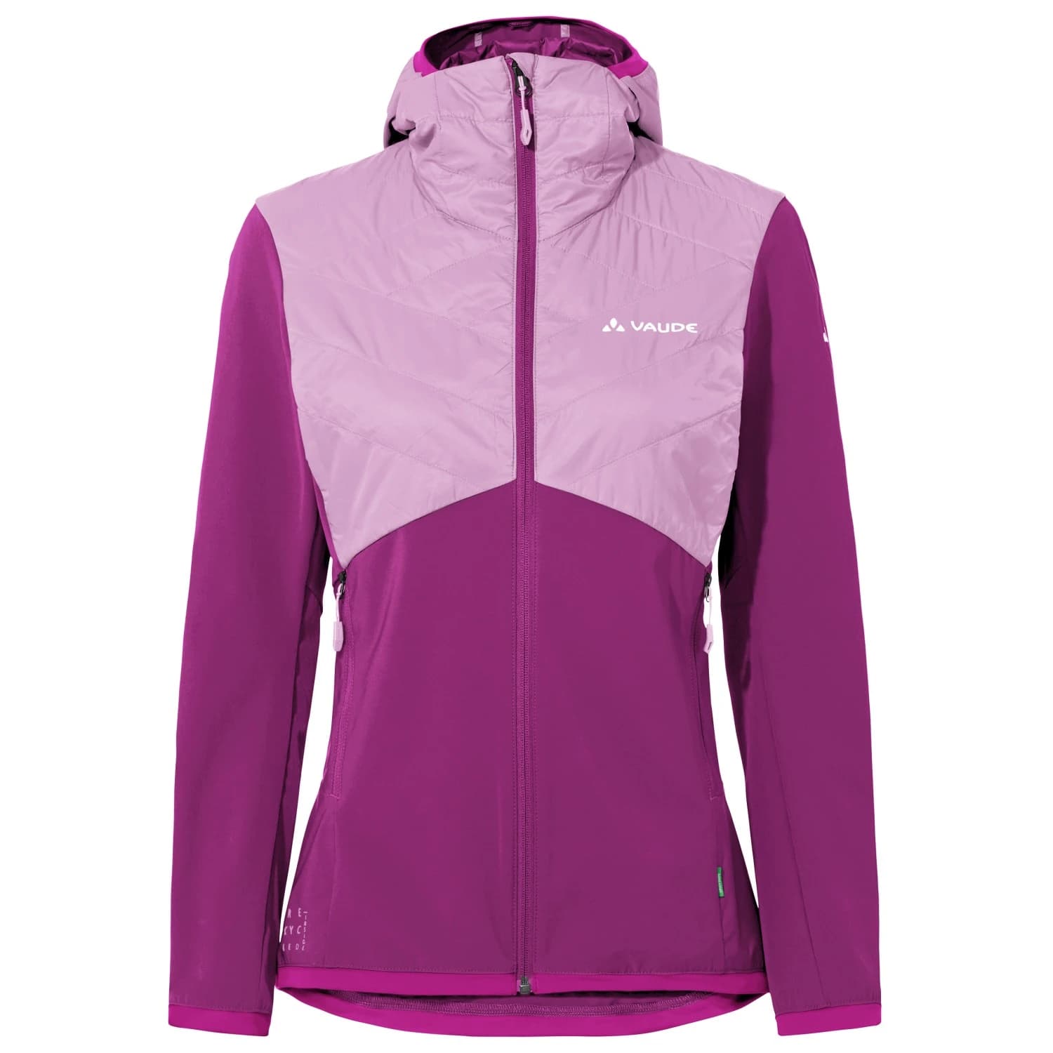 Дамско синтетично яке Vaude Women's Brenva Jacket Synthetic jacket - Pink Orchid