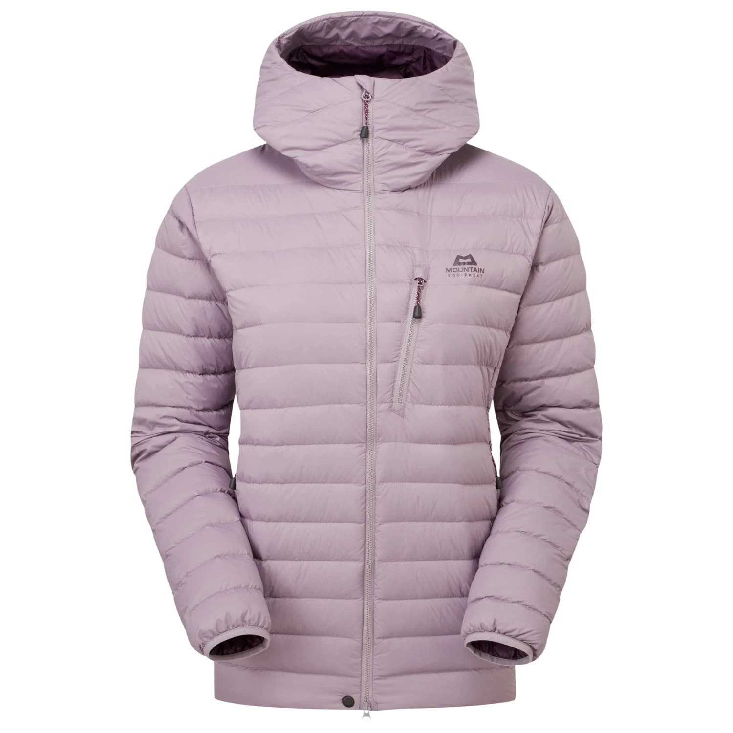 Пухено яке Mountain Equipment Women's Earthrise Hooded Jacket Down jacket - Allium