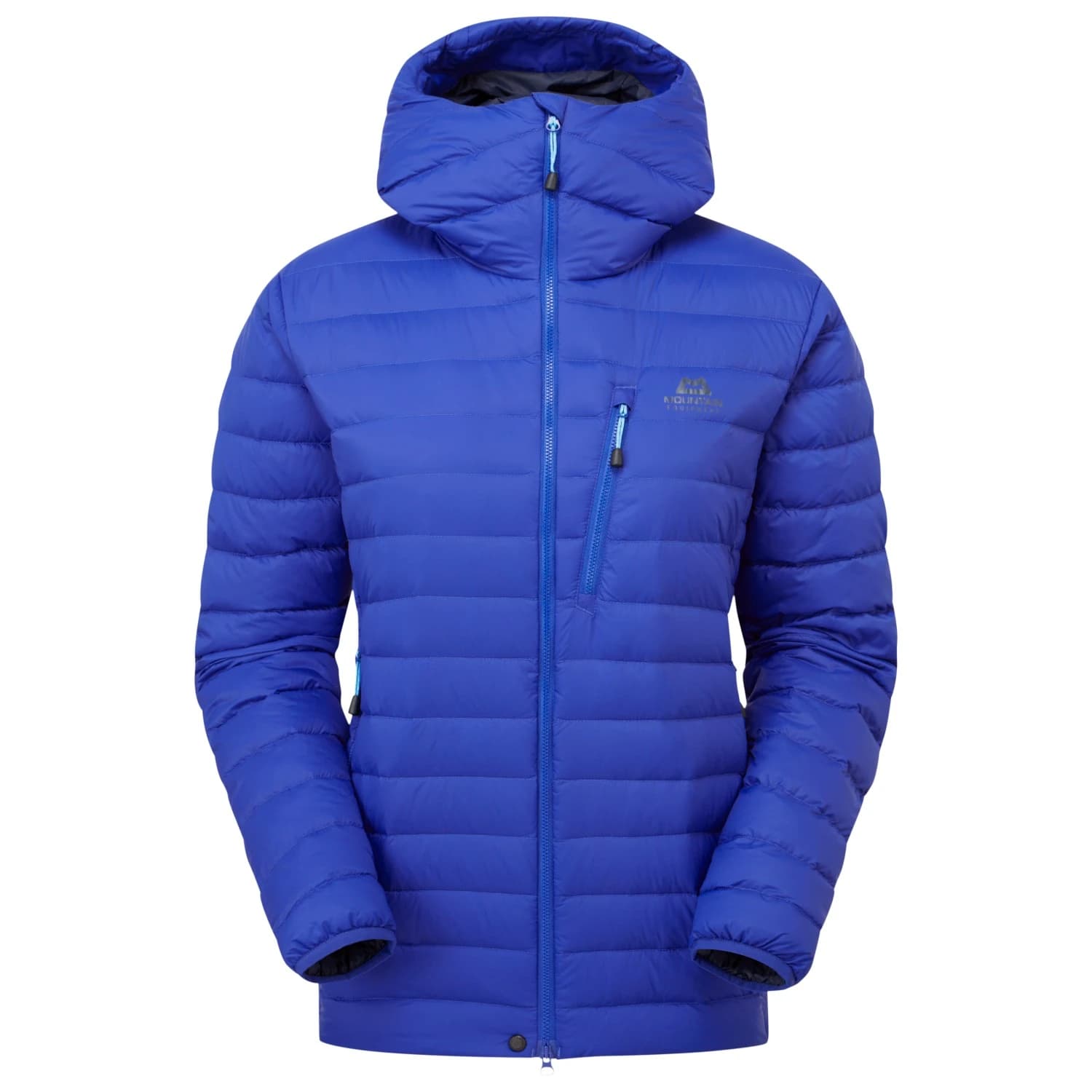 Пухено яке Mountain Equipment Women's Earthrise Hooded Jacket Down jacket - Clematis