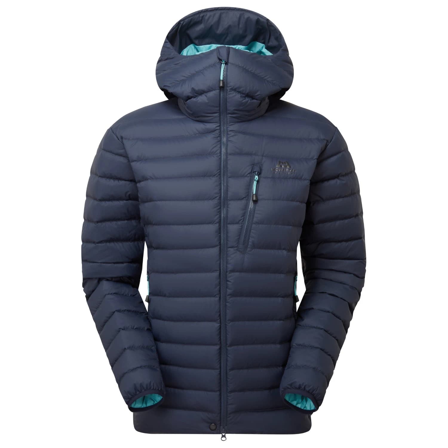 Пухено яке Mountain Equipment Women's Earthrise Hooded Jacket Down jacket - Cosmos II