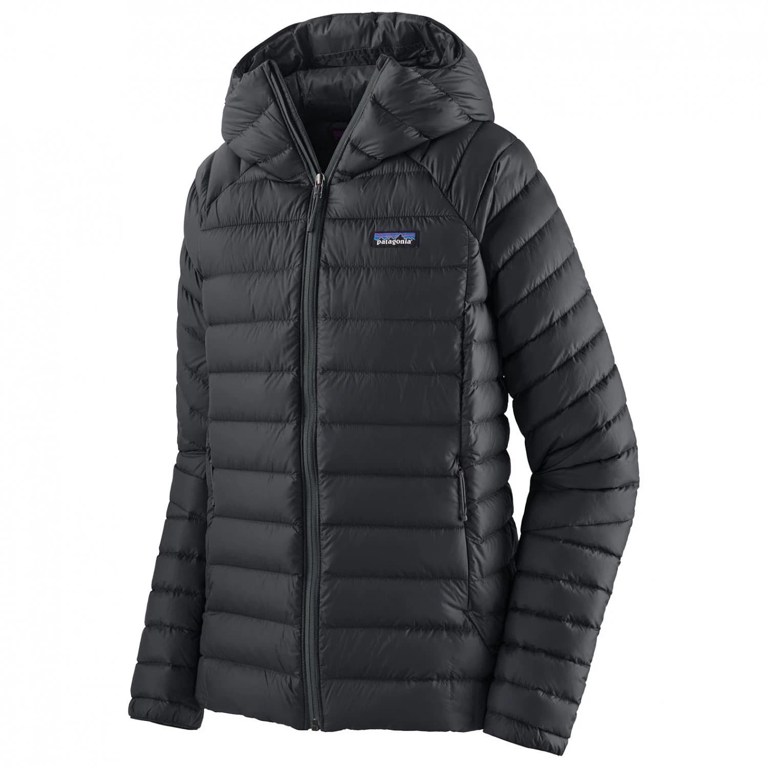 Дамско пухено яке Patagonia Women's Down Sweater Hoody Down jacket - Black
